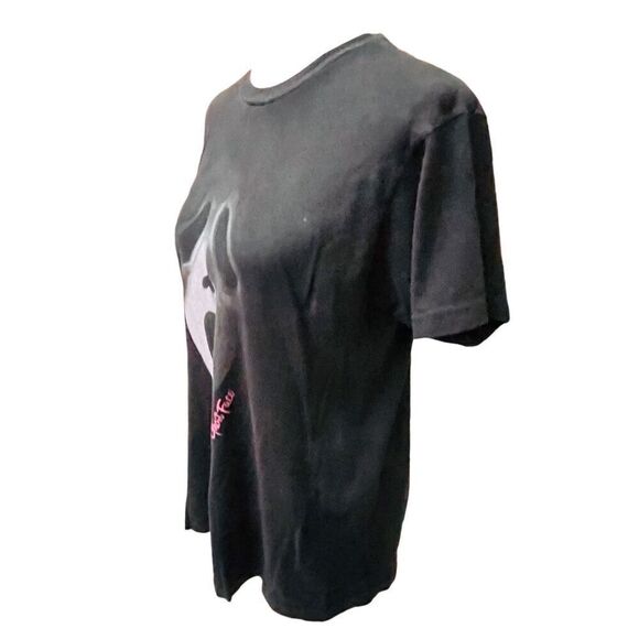 Ghost Face Black Crewneck T-Shirt Size Medium - Picture 5 of 7